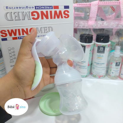 🍼 مضخة حليب يدوية SWINGMED